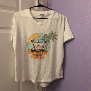 Wildfox👄 Van white shirt